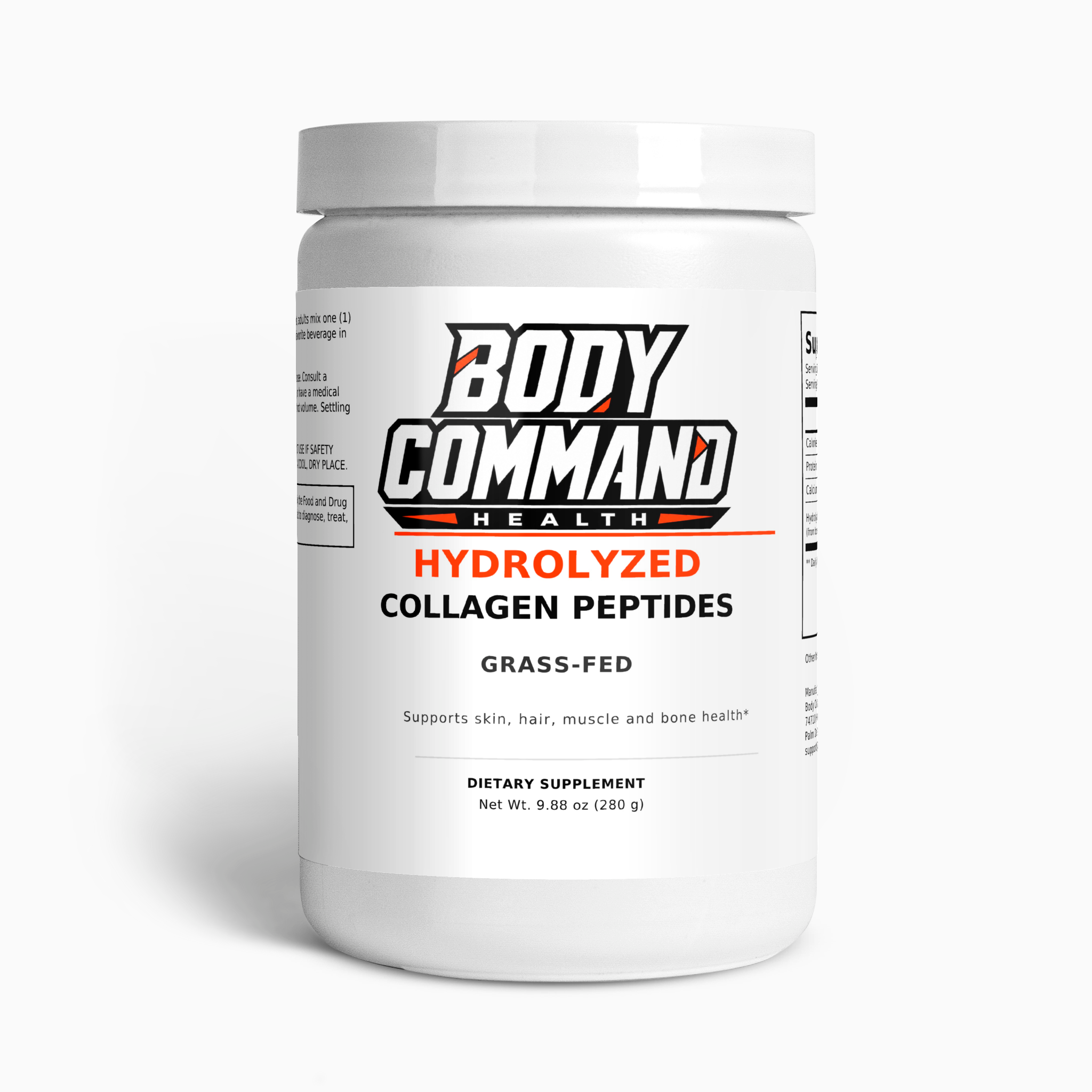 Body Command Grass-Fed Hydrolyzed Collagen Peptides