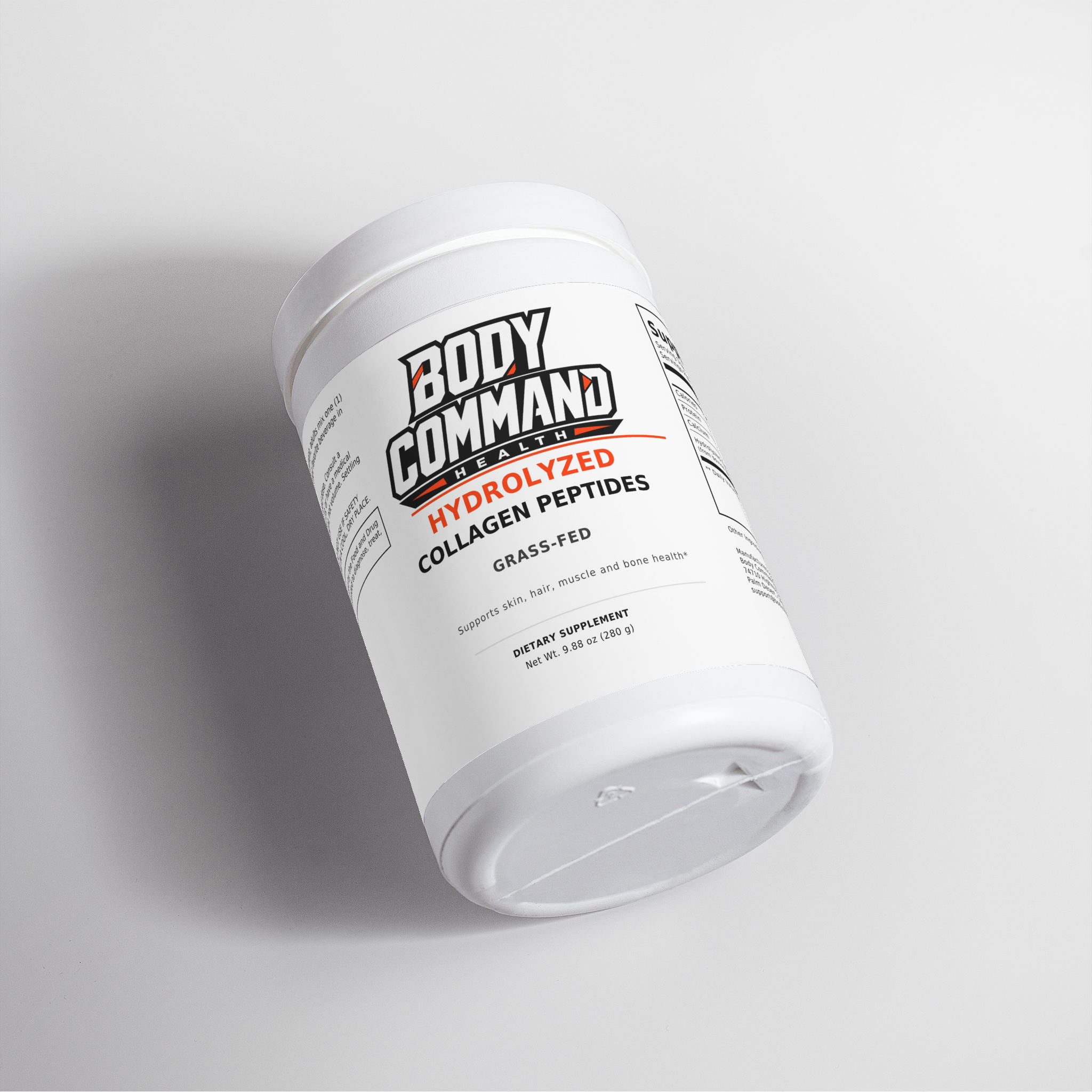 Body Command Grass-Fed Hydrolyzed Collagen Peptides