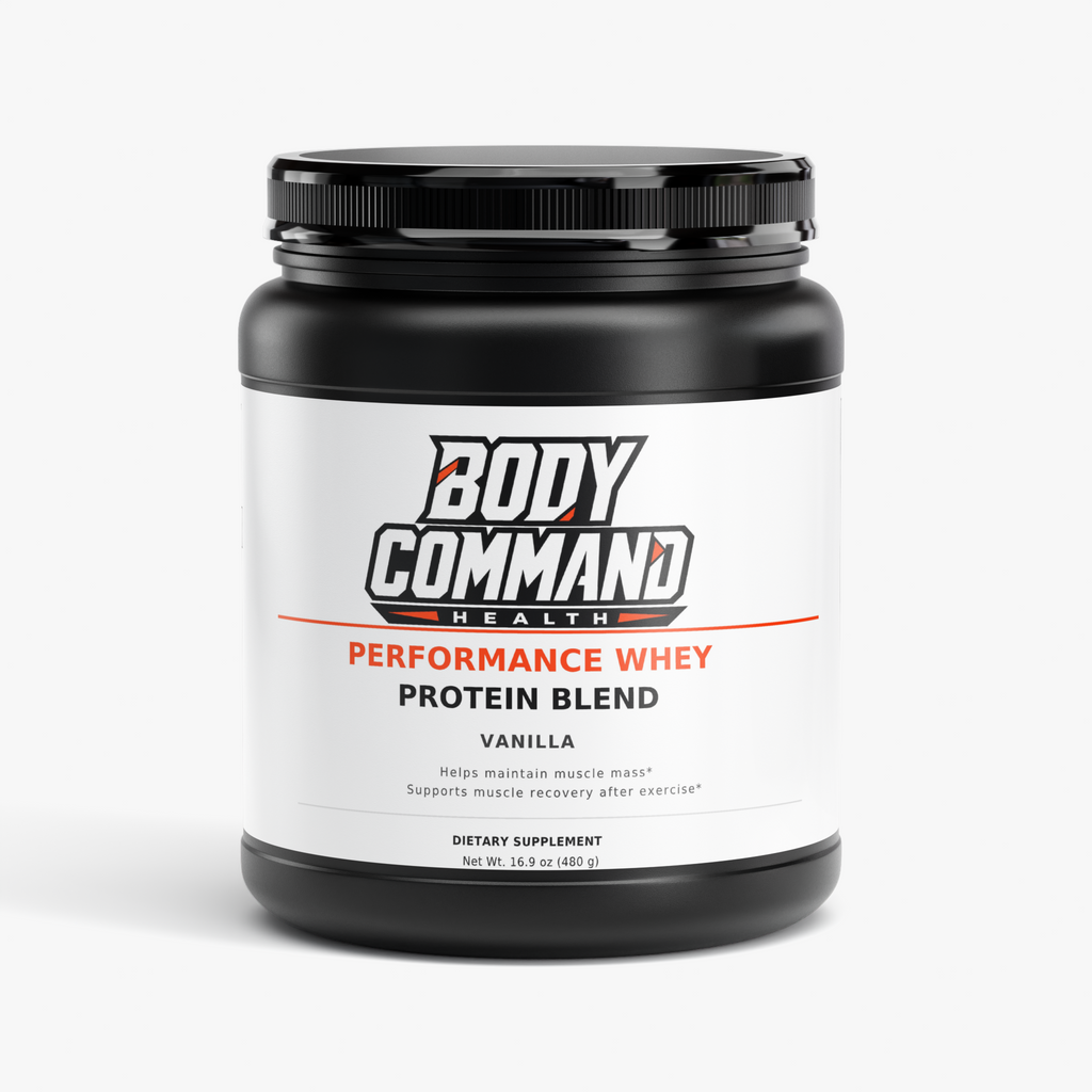 Body Command Premium Performance Whey Protein Blend (Vanilla)