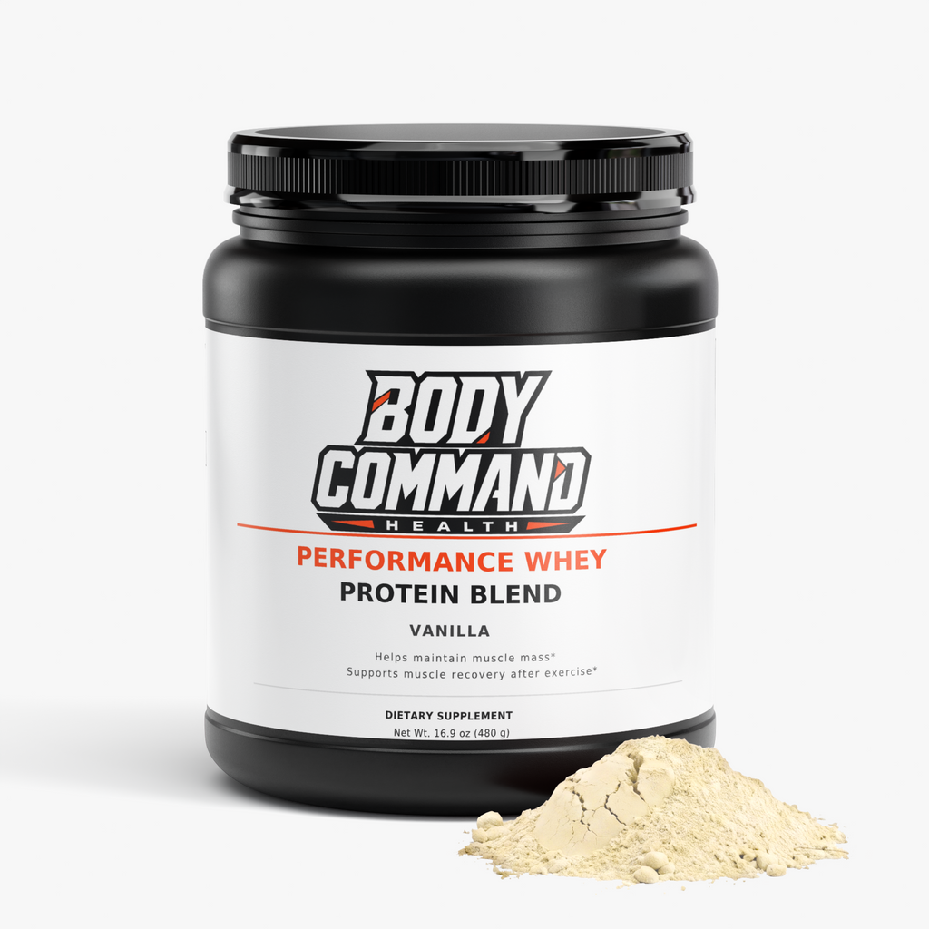 Body Command Premium Performance Whey Protein Blend (Vanilla)