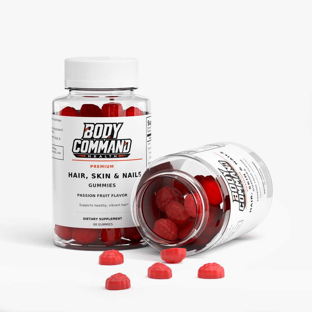 Body Command Premium Hair, Skin & Nails Gummies