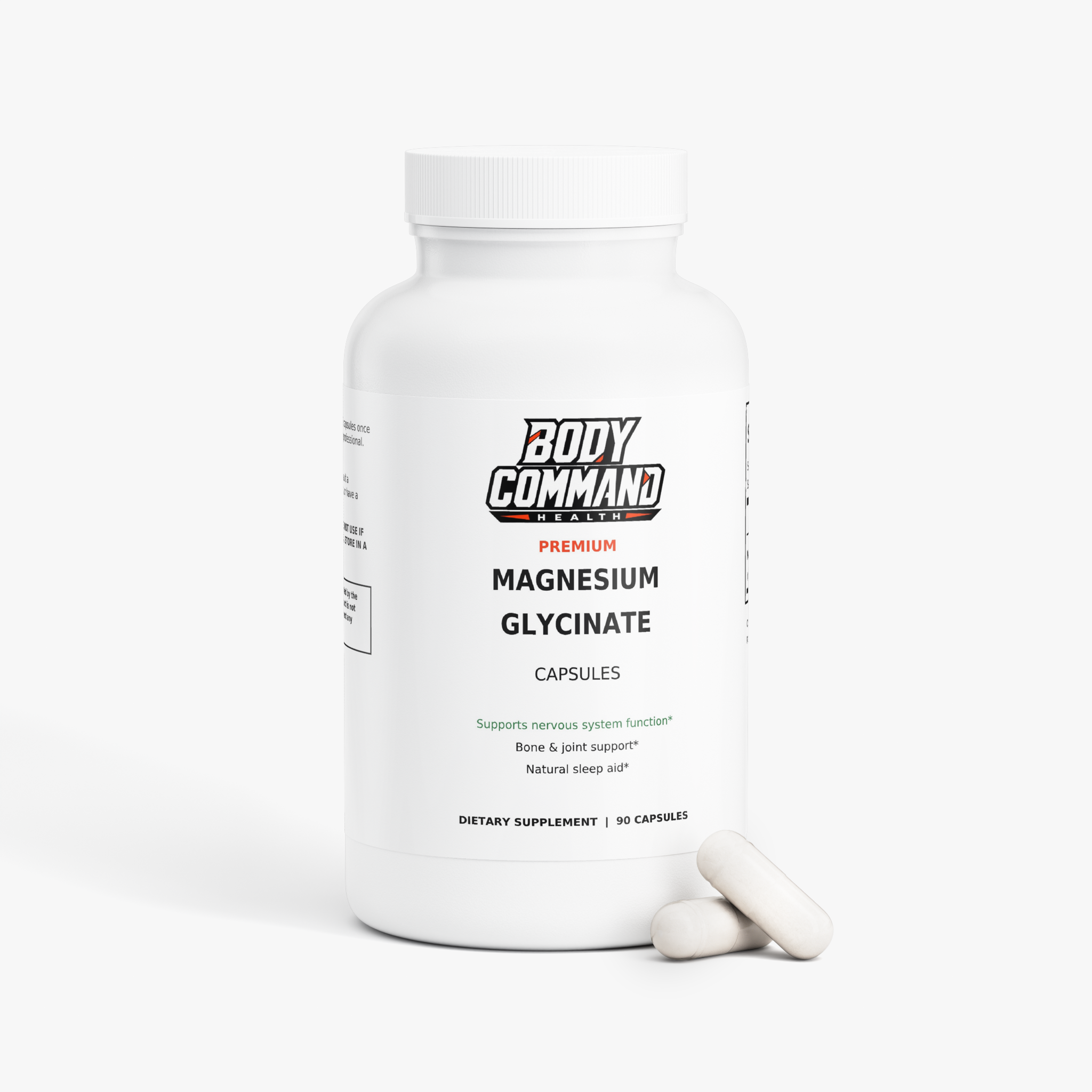Body Command Premium Magnesium Glycinate