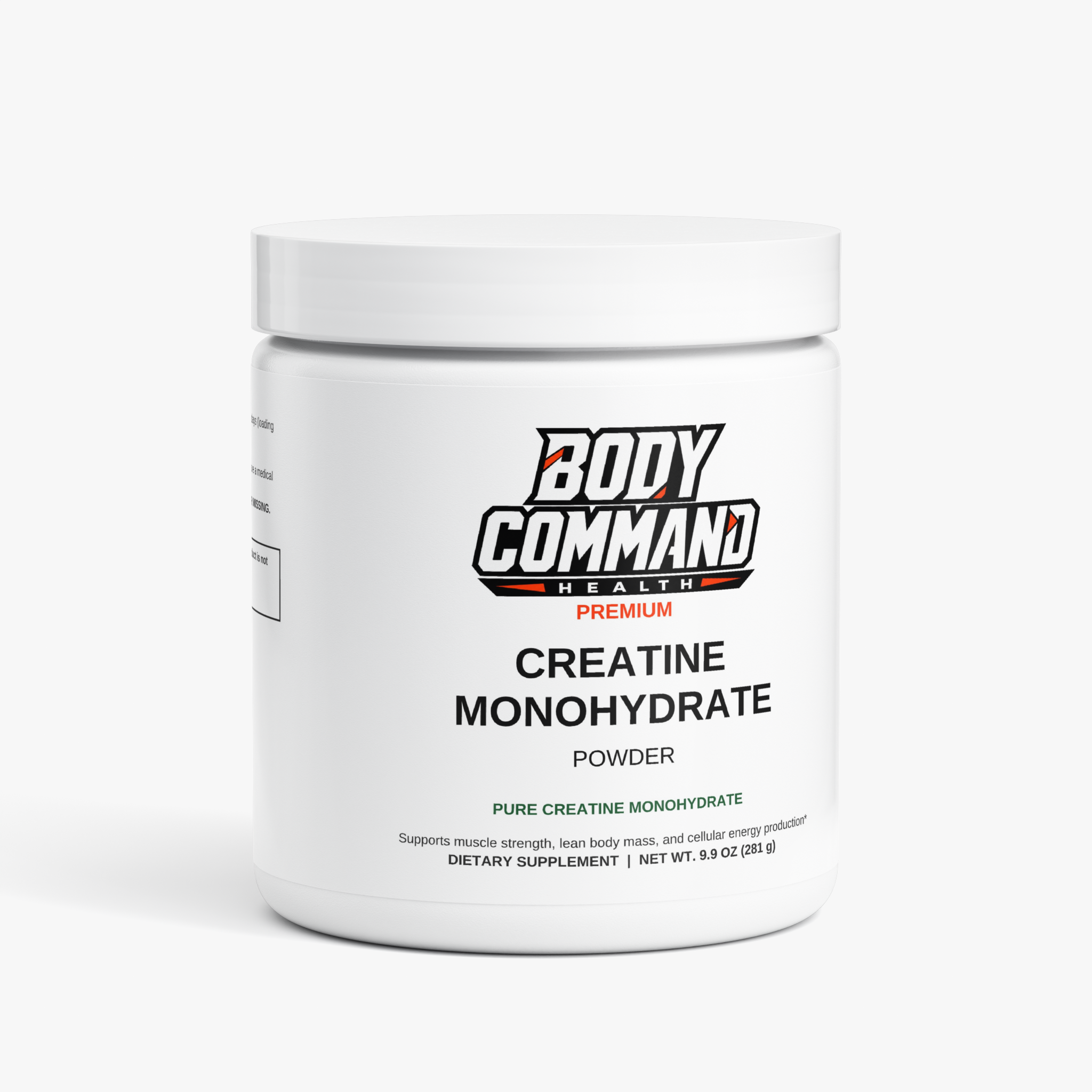 Body Command Premium Creatine Monohydrate