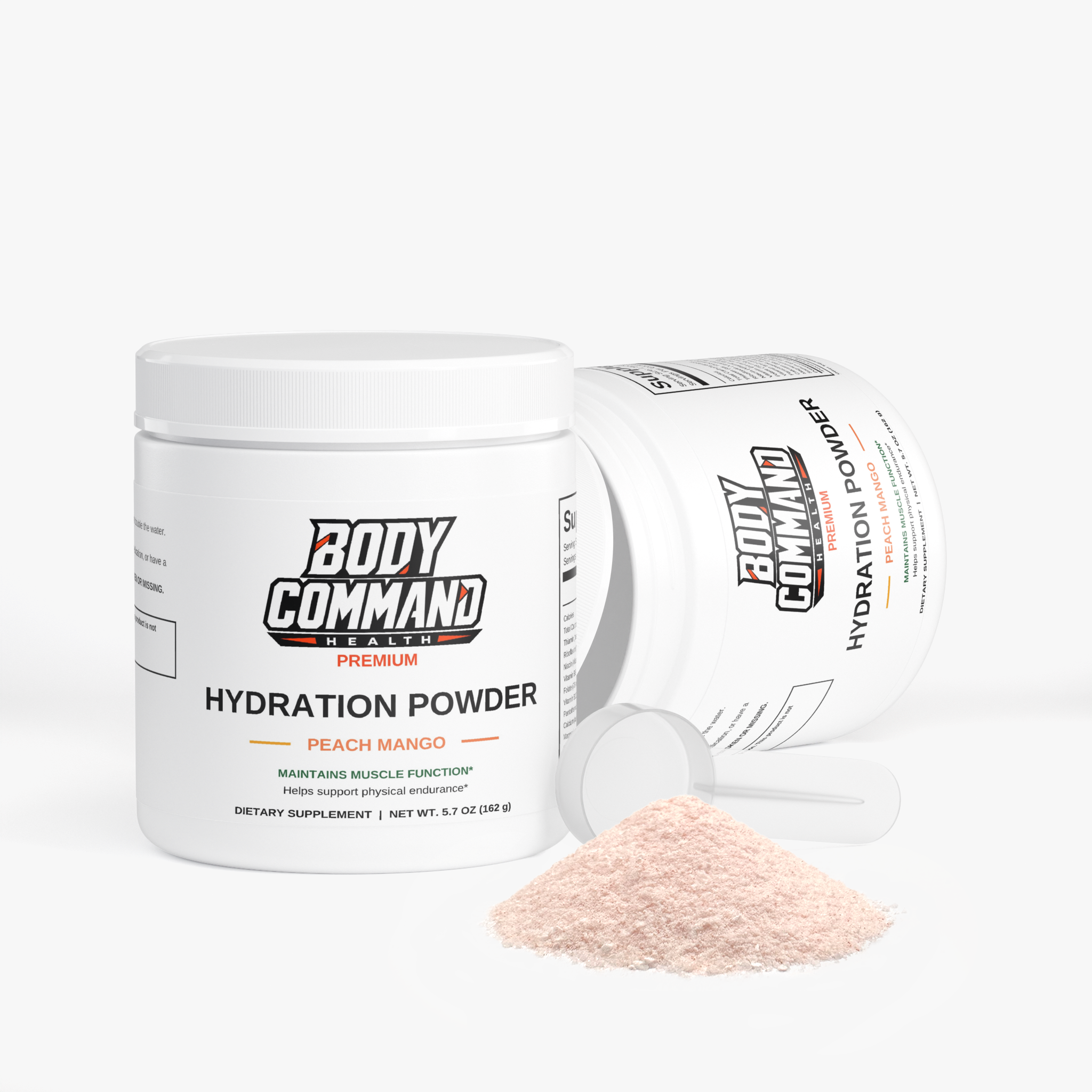 Body Command Premium Hydration Powder (Peach Mango)