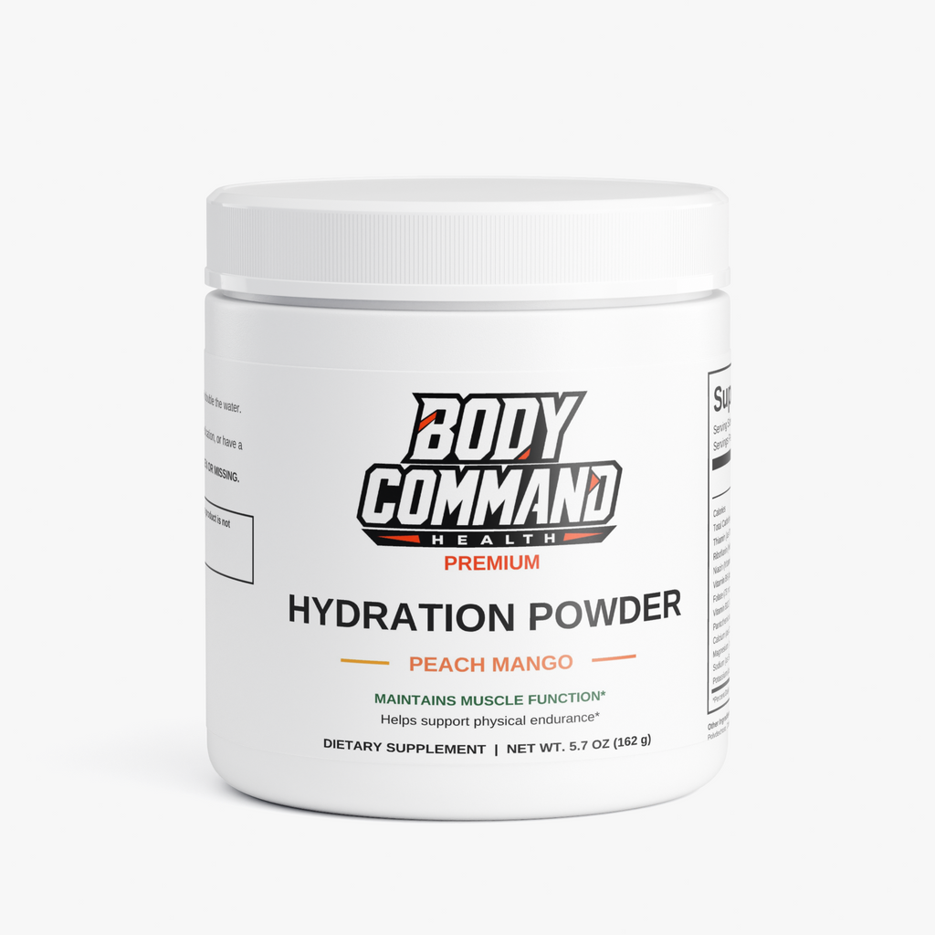 Body Command Premium Hydration Powder (Peach Mango)