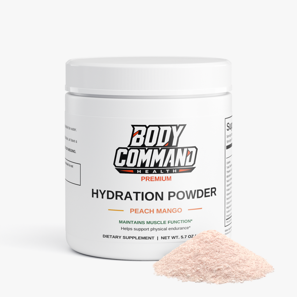 Body Command Premium Hydration Powder (Peach Mango)