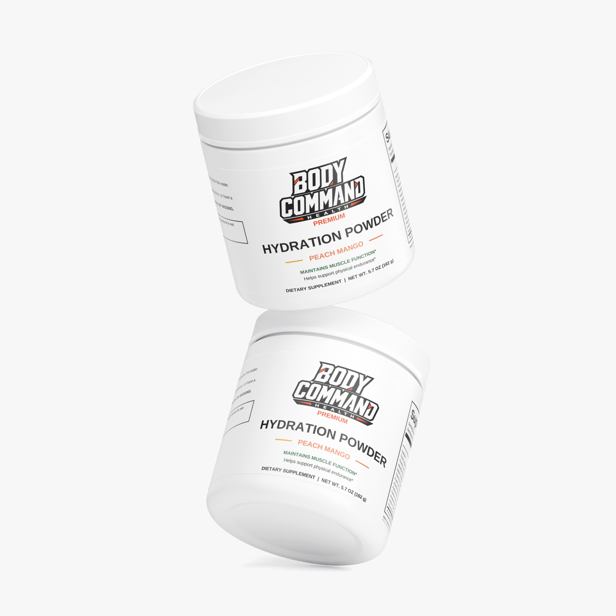 Body Command Premium Hydration Powder (Peach Mango)