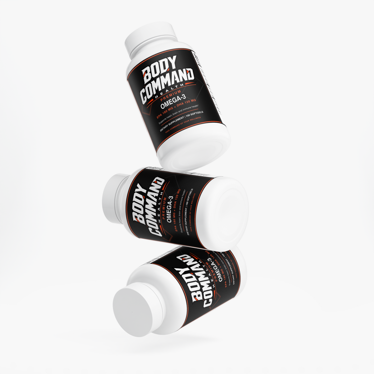 Body Command Premium Omega-3 EPA 180mg + DHA 120mg