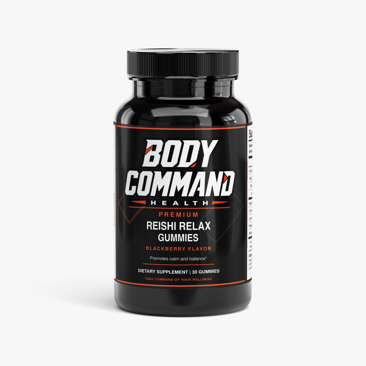 Body Command Premium Reishi Relax Gummies