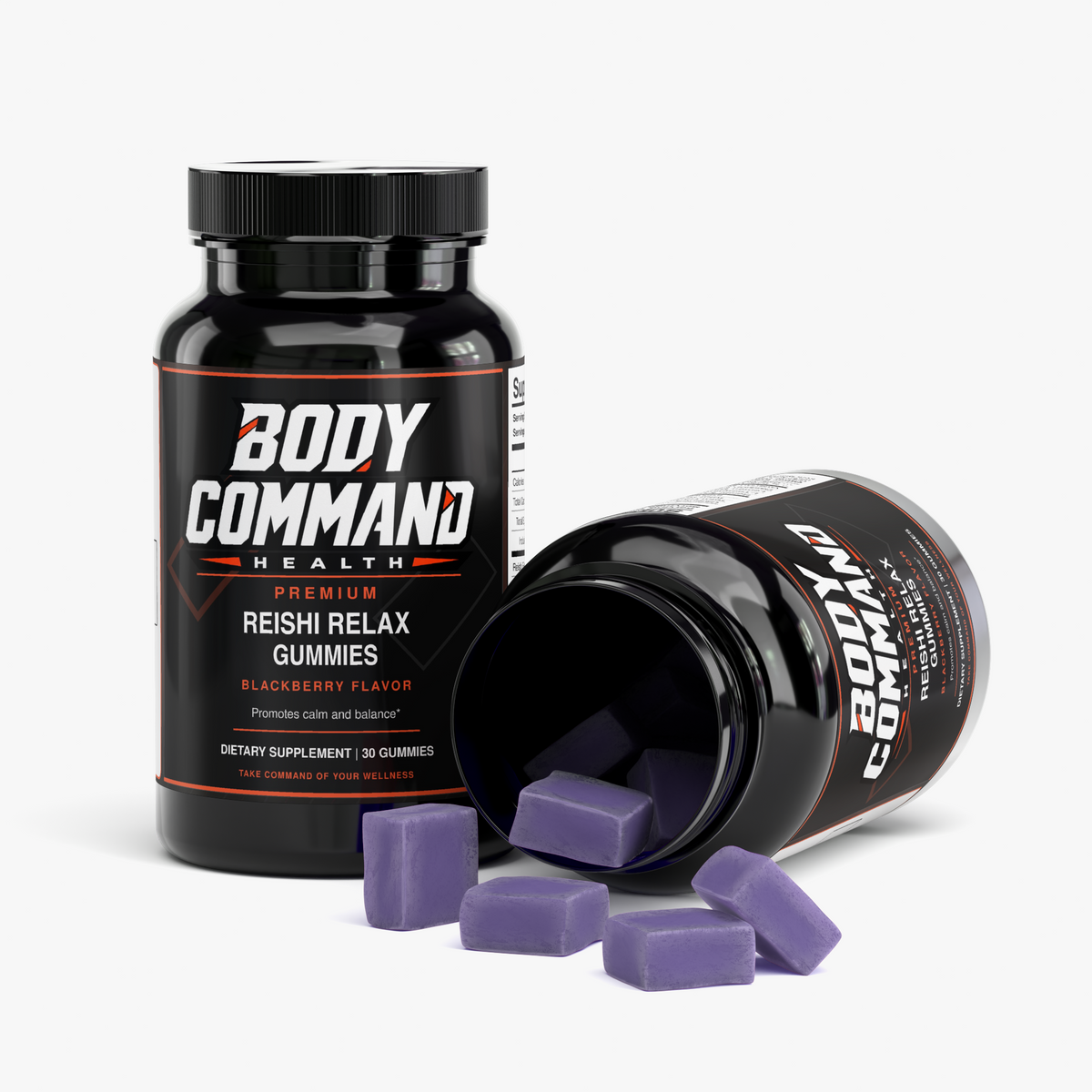 Body Command Premium Reishi Relax Gummies