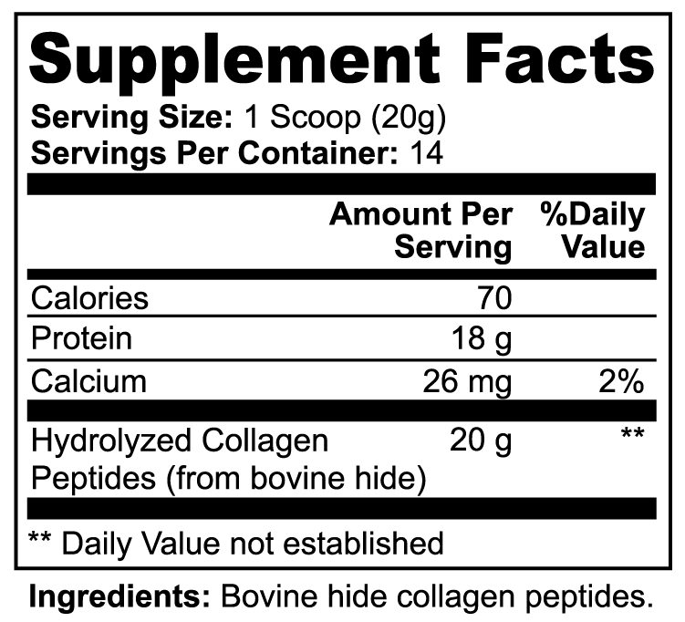 Body Command Grass-Fed Hydrolyzed Collagen Peptides