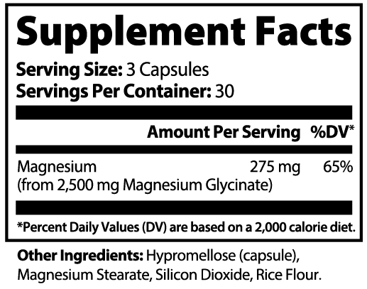 Body Command Premium Magnesium Glycinate